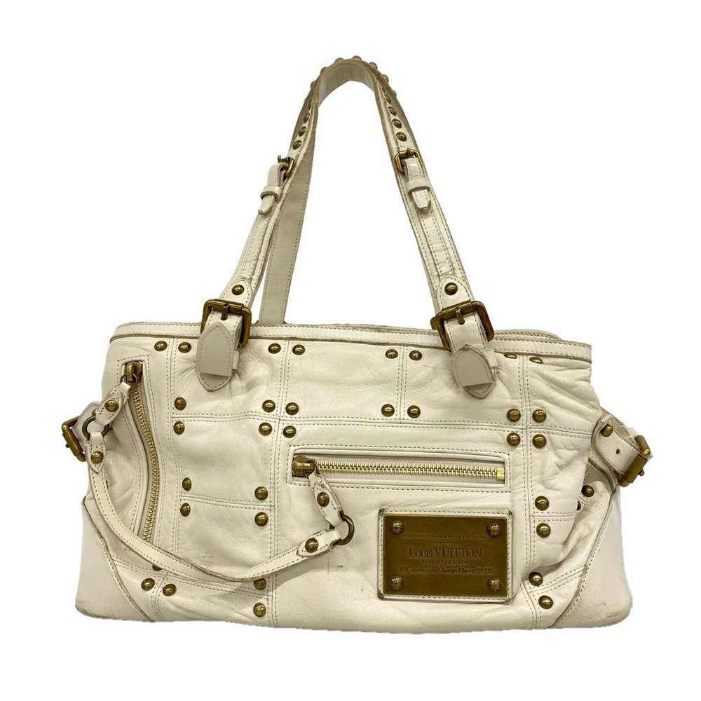 Louis Vuitton Cruise Line Rivet Handbag M95345 Ecru (Women's)
